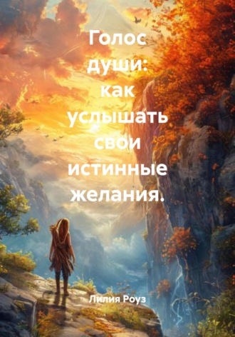 Обложка книги «Голос души: как услышать свои истинные желания»