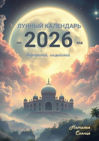 Обложка книги «Лунный календарь на 2026 год. Ведический, индийский»