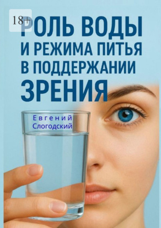 Обложка книги «Роль воды и режима питья в поддержании зрения»