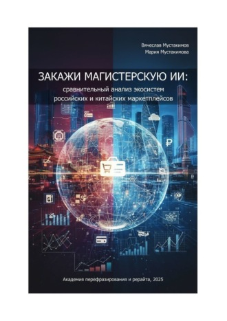 Обложка книги «Закажи магистерскую ИИ: сравнительный анализ экосистем российских и китайских маркетплейсов»