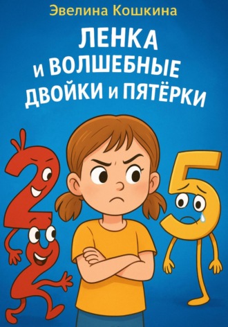 Обложка книги «Ленка и волшебные Двойки и Пятёрки»