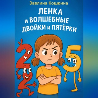 Обложка книги «Ленка и волшебные Двойки и Пятёрки»