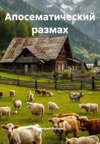 Обложка книги «Апосематический размах»
