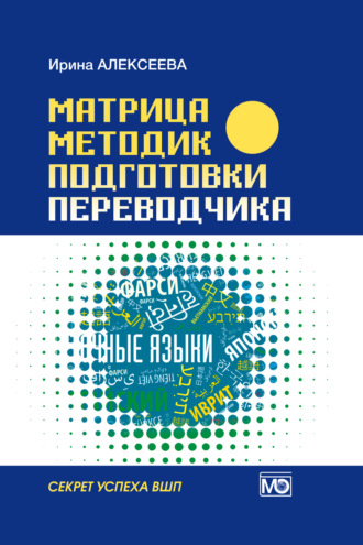 Матрица методик подготовки переводчика. Секрет успеха ВШП. Ирина Алексеева