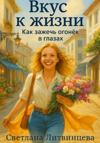 Обложка книги «Вкус к жизни. Как зажечь огонёк в глазах»