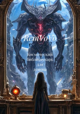 Обложка книги «Космический библиотекарь для демона»