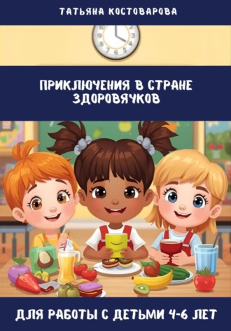 Обложка книги «Приключения в стране Здоровячков»