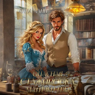 Обложка книги «Опасная стажировка магички Евы»