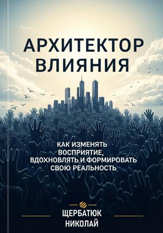 Обложка книги «Архитектор влияний: Как изменять восприятие, вдохновлять и формировать свою реальность»