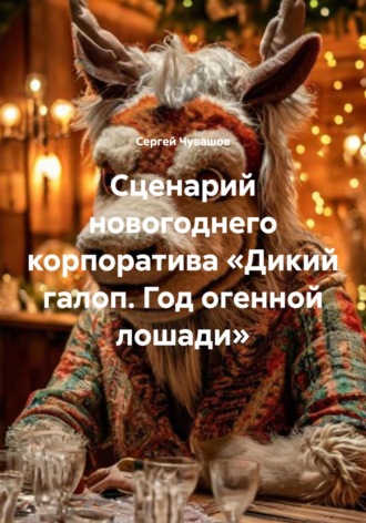Обложка книги «Сценарий новогоднего корпоратива «Дикий галоп. Год огенной лошади»»