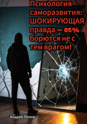 Обложка книги «Психология саморазвития: шокирующая правда – 85% борются не с тем врагом»