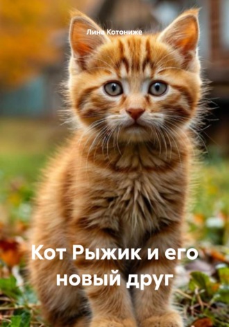Обложка книги «Кот Рыжик и его новый друг»