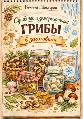 Обложка книги «Сушёные и замороженные грибы в заготовках»