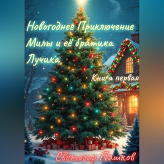 Обложка книги «Новогоднее приключение Милы и её братика Лучика.»