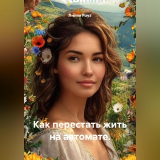 Обложка книги «Как перестать жить на автомате.»