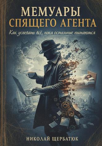 Обложка книги «Мемуары спящего агента: Как успевать всё, пока остальные пытаются»