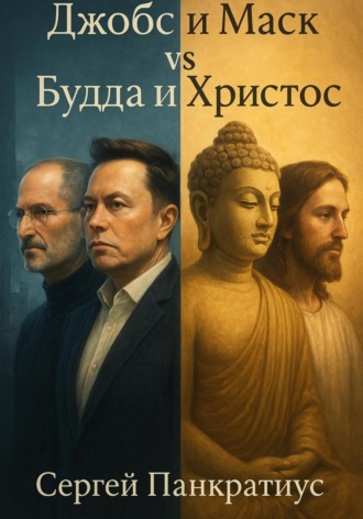 Обложка книги «Джобс и Маск vs Будда и Христос»