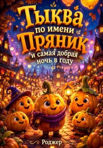 Обложка книги «Тыква по имени Пряник и самая добрая ночь в году»