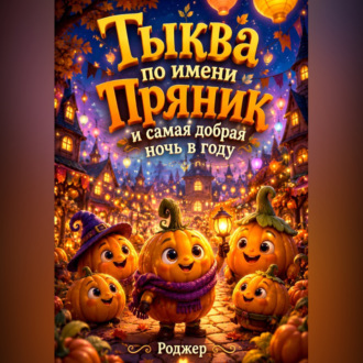 Обложка книги «Тыква по имени Пряник и самая добрая ночь в году»