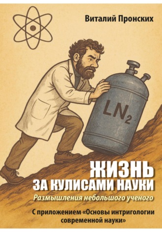 Обложка книги «Жизнь за кулисами науки. Размышления небольшого ученого (С приложением «Основы интригологии современной науки»)»