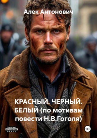 Обложка книги «КРАСНЫЙ. ЧЕРНЫЙ. БЕЛЫЙ (по мотивам повести Н.В.Гоголя)»