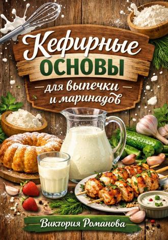 Обложка книги «Кефирные основы для выпечки и маринадов»
