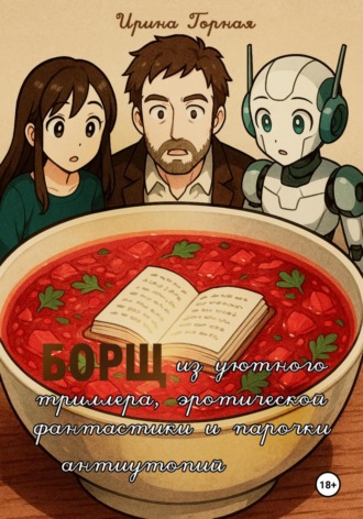 Обложка книги «Борщ из уютного триллера, эротической фантастики и парочки антиутопий»