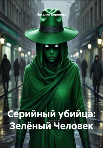 Обложка книги «Серийный убийца: Зелёный Человек»