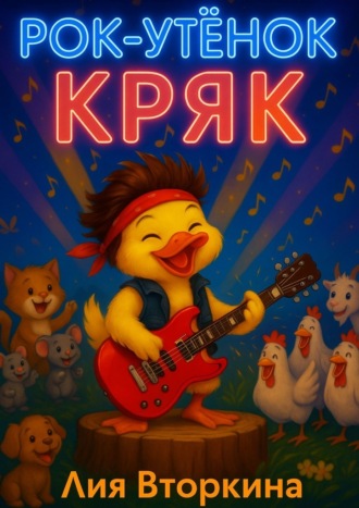 Обложка книги «Рок-утёнок Кряк»