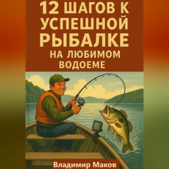 Обложка книги «12 шагов к успешной рыбалке на любимом водоеме»