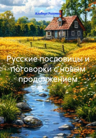 Обложка книги «Русские пословицы и поговорки с новым продолжением»