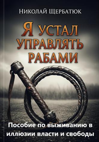 Обложка книги «Я устал управлять рабами: Пособие по выживанию в иллюзии власти и свободы»