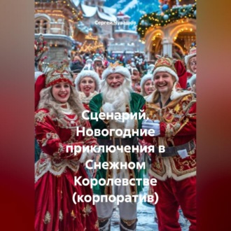 Обложка книги «Сценарий «Новогодние приключения в Снежном Королевстве» (корпоратив).»