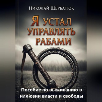 Обложка книги «Я устал управлять рабами: Пособие по выживанию в иллюзии власти и свободы»