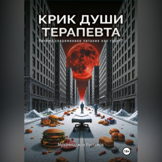 Обложка книги «Крик души терапевта: почему современное питание нас губит? Как избавиться от пищевых зависимостей? Практические советы от участкового терапевта»