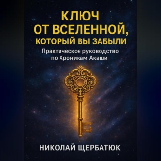 Обложка книги «Ключ от Вселенной, который вы забыли: Практическое руководство по Хроникам Акаши»
