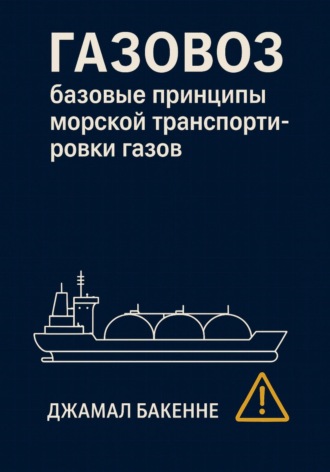 Обложка книги «Газовоз: базовые принципы морской транспортировки газов»