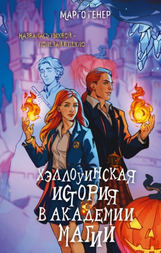 Обложка книги «Хэллоуинская история в академии магии»