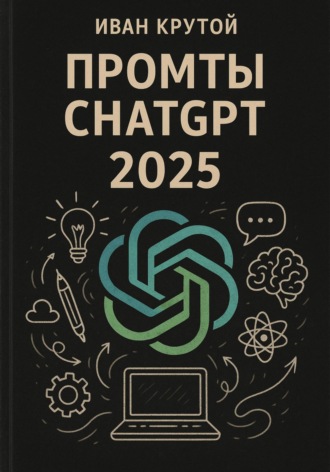 Обложка книги «Промты ChatGPT 2025»