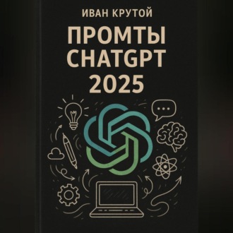 Обложка книги «Промты ChatGPT 2025»