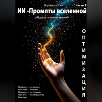 Обложка книги «ИИ – промпты Вселенной: API для исполнения желаний. Оптимизация»