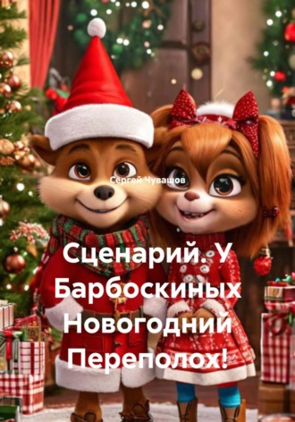 Обложка книги «Сценарий. У Барбоскиных Новогодний Переполох!»