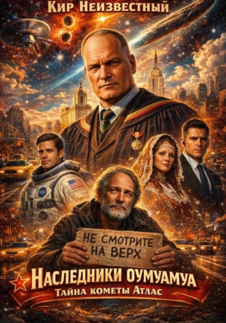 Обложка книги «Наследники Оумуамуа. Тайна кометы Атлас»