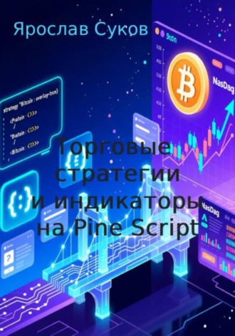 Обложка книги «Торговые стратегии и индикаторы на Pine Script»