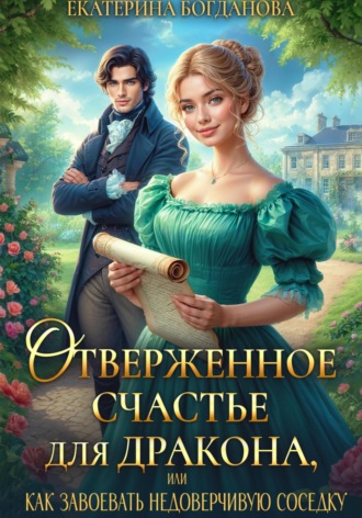 Обложка книги «Отверженное счастье для дракона, или Как завоевать недоверчивую соседку»