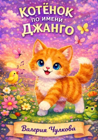 Обложка книги «Котёнок по имени Джанго»