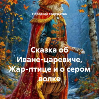 Обложка книги «Сказка об Иване-царевиче, Жар-птице и о сером волке»