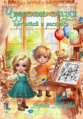 Обложка книги «Чудесные сказки. Прочитай и раскрась»