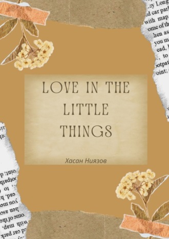 Обложка книги «Love in the little things»