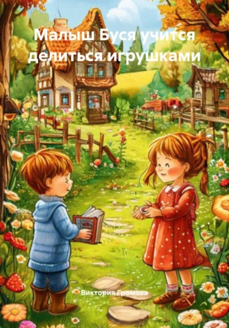 Обложка книги «Малыш Буся учится делиться игрушками»